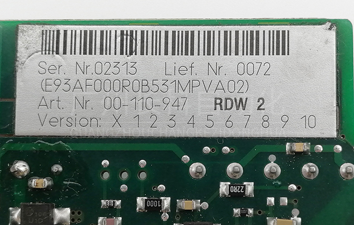 KUKA分解器數(shù)字轉換器RDW2 00-110-947 KUKA分解器數(shù)字轉換器RDW2 00-110-947